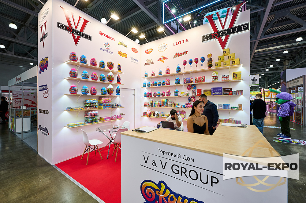 Стенд "VV GROUP" 5