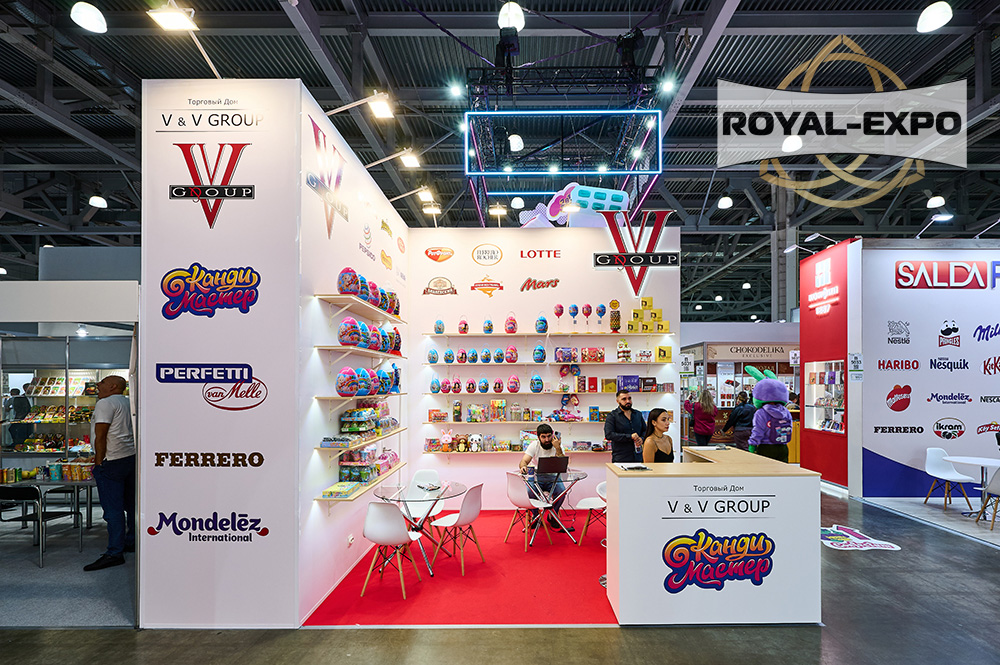 Стенд "VV GROUP". Выставка WorldFood Moscow 2026